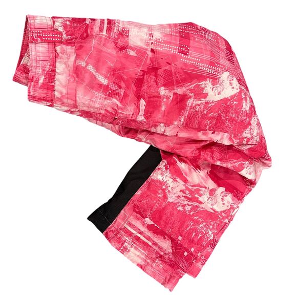 Mountain Expedition Snow Pants Girls Size 6-6X Abstract Camo Pink Color NWT - Picture 2 of 6